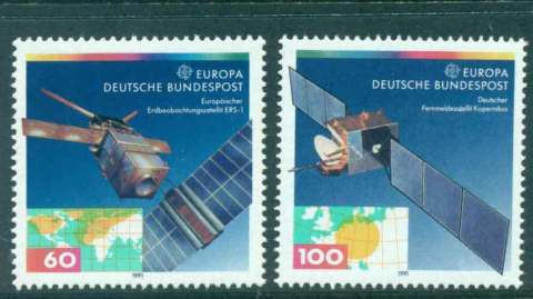 Germany-1991-Europa-satellites-MUH-lot44481