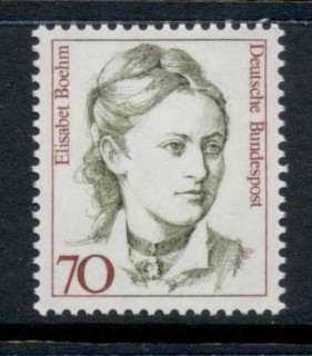 Germany-1991-Famous-Women-70pf-Elisbet-Boehm-MUH