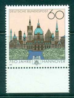 Germany-1991-Hanover-MUH-lot44467