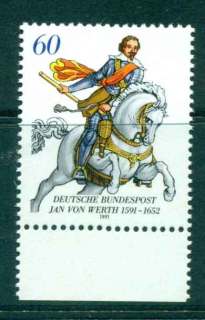 Germany-1991-Jan-von-Werth-MUH-lot44475