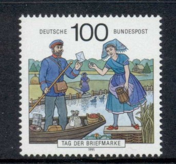 Germany-1991-Stamp-day-MUH