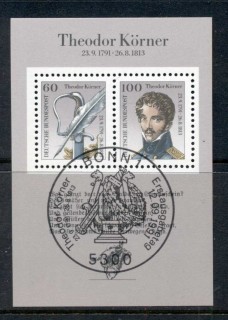 Germany-1991-Theodor-Korner-MS-CTO