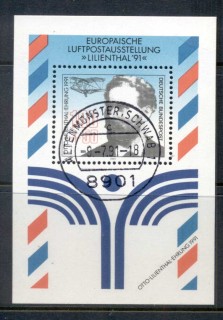 Germany-1991-Welfare-Foundation-of-Philately-MS-CTO