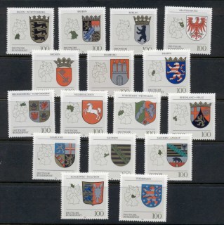 Germany-1992-94-Coats-of-Arms-Muh