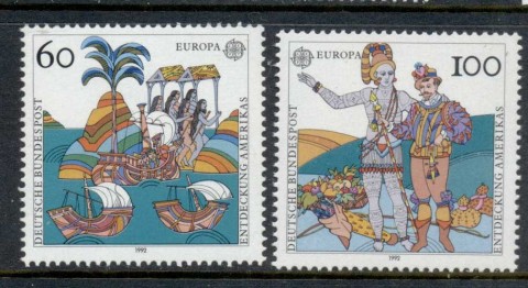 Germany-1992-Europa-Discovery-of-America-MUH