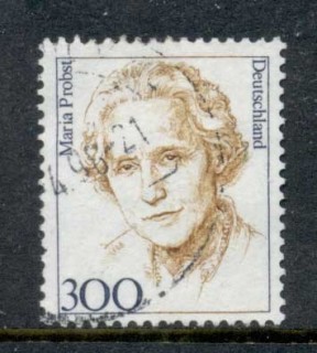 Germany-1992-Famous-Women-300pf-Maria-Probst-FU