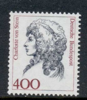 Germany-1992-Famous-Women-400pf-Charlotte-von-Stein-MUH