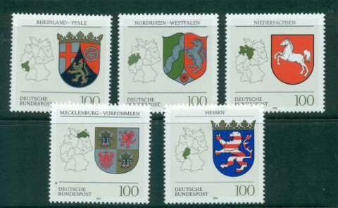 Germany-1993-Arms-MUH-lot44557