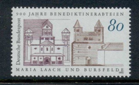 Germany-1993-Benedictine-Abbey-MUH