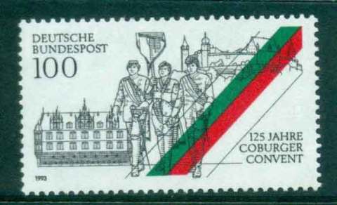 Germany-1993-Coburger-Convent-MUH-lot44537