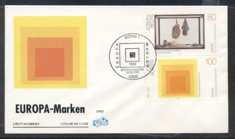 Germany-1993-Europa-Modern-Art-FDC