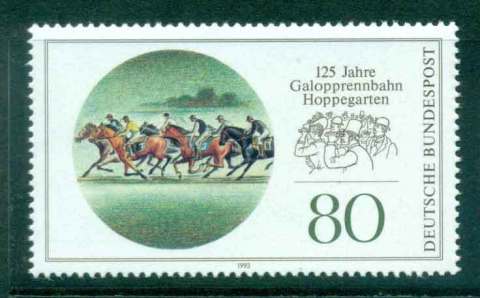 Germany-1993-Horseracing-MUH-lot44534