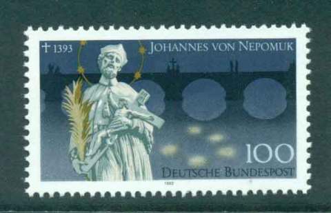Germany-1993-St-jpg-John-of-Nepomuk-MUH-lot44528.jpg