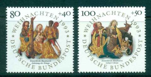 Germany-1993-Xmas-MUH-lot44514