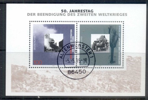 Germany-1995-End-of-WWII-MS-CTO