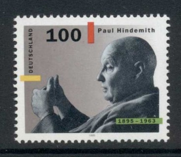 Germany-1995-Paul-Hindemith-MUH