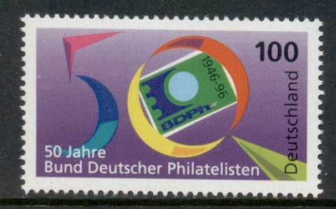 Germany-1996-German-Philatelists-MUH