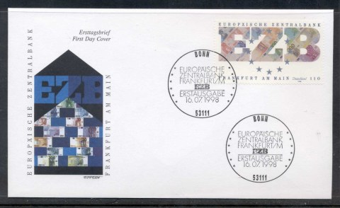 Germany-1998-Central-Bank-FDC