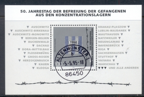 Germany-1998-Liberation-of-Concentration-Camps-MS-CTO