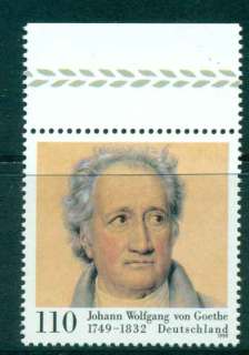 Germany-1999-Johann-Wolfgang-von-Goethe-MUH-lot44618