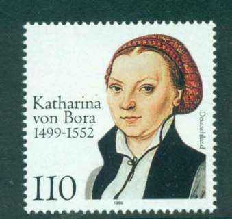 Germany-1999-Katharina-von-Bora-MUH-lot44595