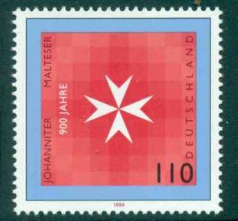 Germany-1999-Knights-of-Malta-MUH-lot44603