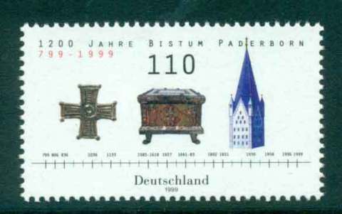 Germany-1999-Paderborn-Bishopric-MUH-lot44612