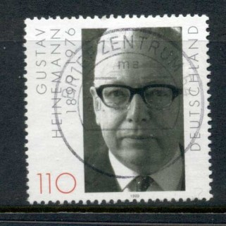 Germany-1999-President-Gustav-Heinemann-FU