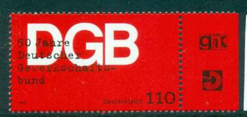 Germany-1999-Trade-Unions-MUH-lot44623