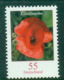 Germany-2005-Flowers-55c-Papaver-Rhoeas-MUH_1