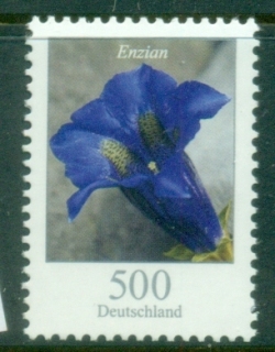 Germany-2011-Flowers-5000c-Blue-Gentian-MUH
