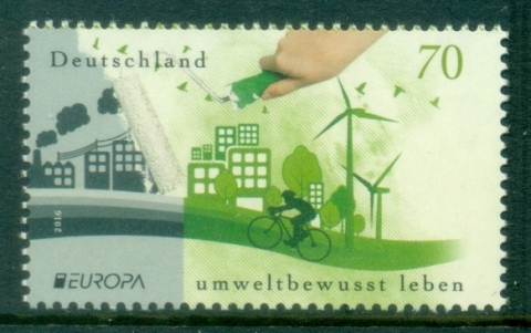 Germany-2016-EUROPA-Stamps-Think-Green-MUH