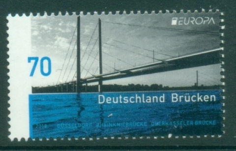 Germany-2018-EUROPA-Stamps-Bridges-MUH