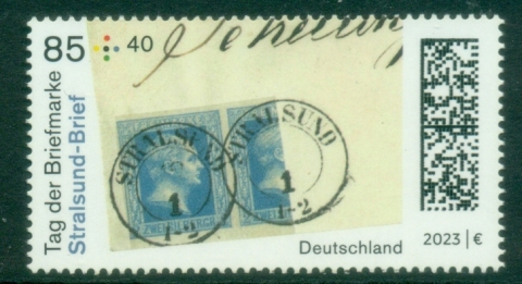 Germany-2023-Treasures-of-Philately-Stralsund-Letter-MUH
