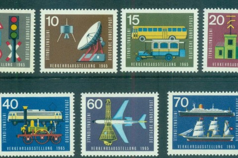 Germany-1965-Transport-Communications-MUH-lot59855
