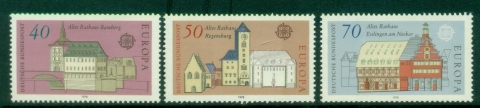 Germany-1978-EUROPA-Stamps-Monuments-MUH