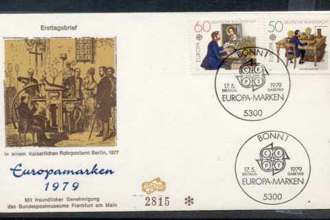 Germany-1979-Europa-Communications-FDC