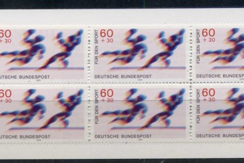 Germany-1979-Welfare-Sport-60pf-booklet-MUH
