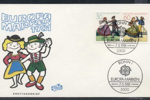 Germany-1981-Europa-Folklore-FDC