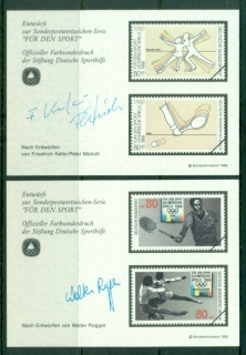 Germany-1988-Summer-Olympics-Seoul-2x-MS-CTO