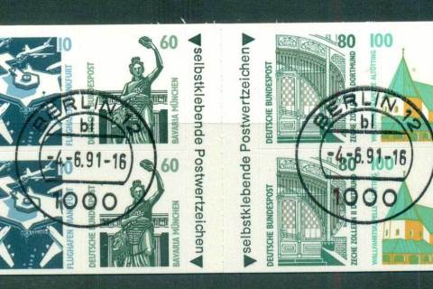 Germany-1991-Booklet-pane-PS-2ea-10