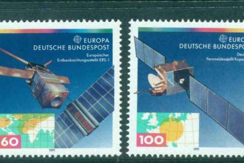 Germany-1991-Europa-satellites-MUH-lot44481