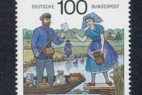 Germany-1991-Stamp-day-MUH