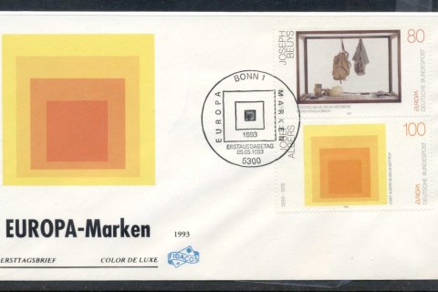 Germany-1993-Europa-Modern-Art-FDC