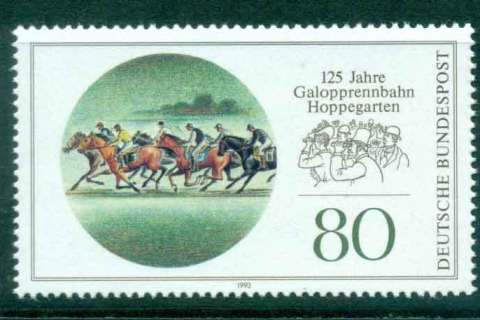 Germany-1993-Horseracing-MUH-lot44534