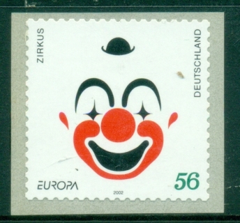 Germany-2002-EUROPA-Stamps-The-Circus-PS-MUH