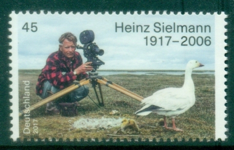 Germany-2017-The-100th-Anniversary-of-the-Birth-of-Heinz-Sielmann-1917-2006-MUH