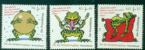 Germany-2018-Charity-Stamps-The-Frog-Prince-MUH