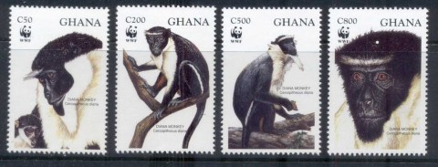 Ghana-1994 WWF Diana Monkey