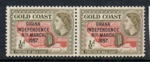 Ghana-1957-QEII-Pict-Opt-on-Gold-Coast-0-5d-0r-MLH